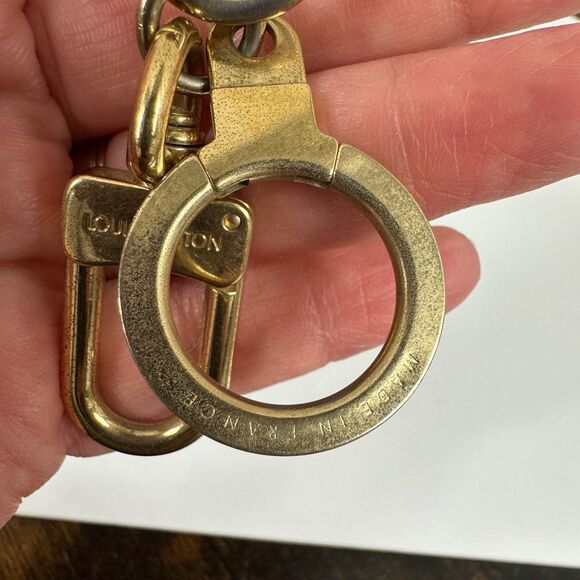 Louis Vuitton Vachetta Leather Key Ring Bag Charm - Picture 9 of 15